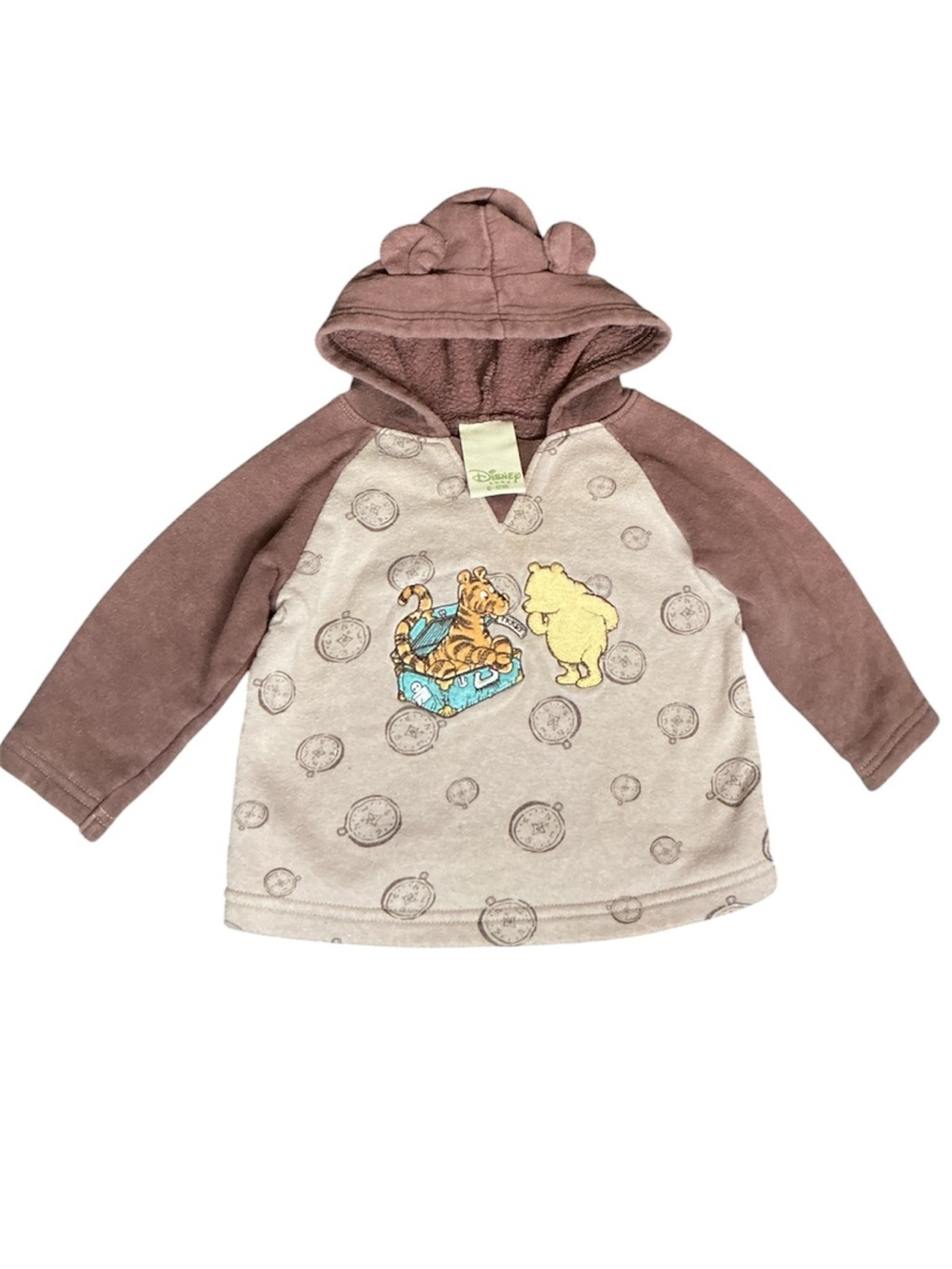 3/$20 Y2K Classic Disney Winnie the Pooh Hooded Pullover